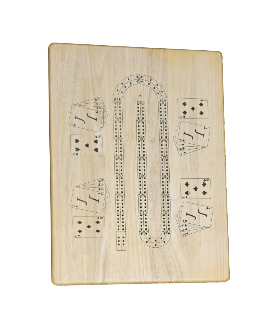 TV Tray Cribbage Board