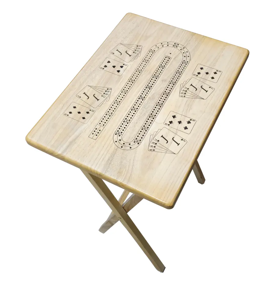 TV Tray Cribbage Board