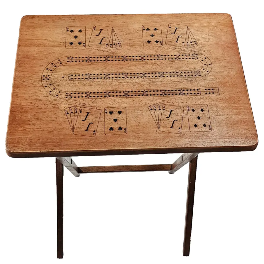 TV Tray Cribbage Board