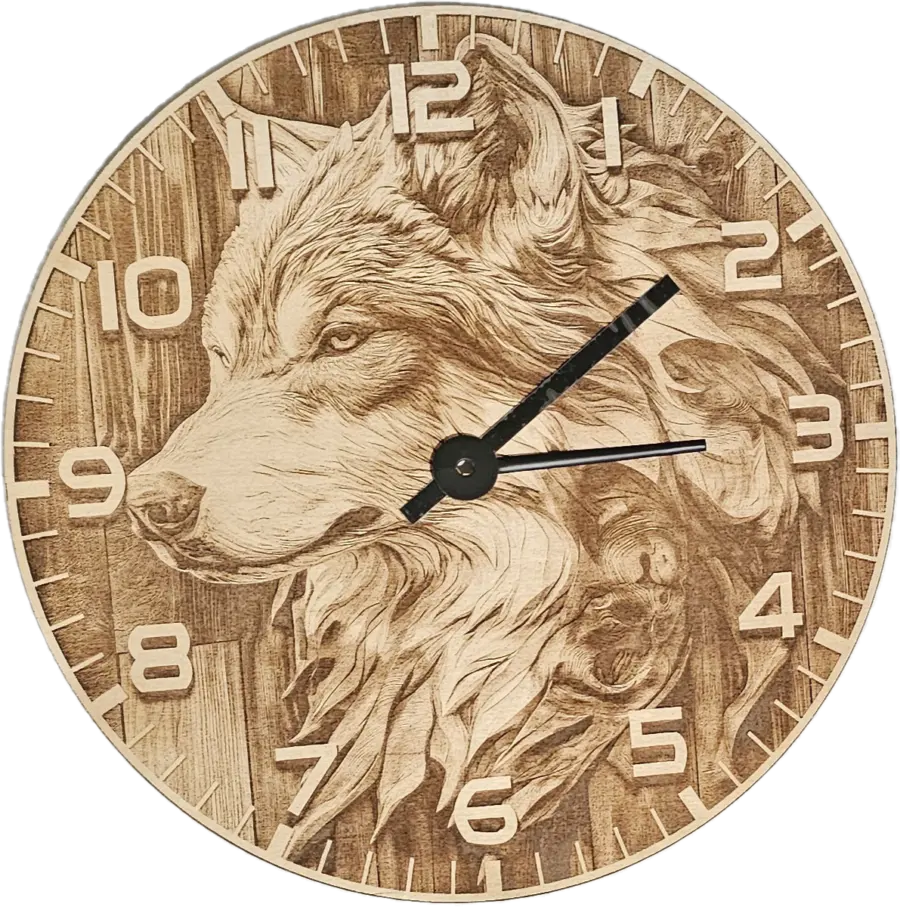 Wolf Clock